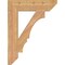 Ekena Millwork Balboa Slat Smooth Bracket, Western Red Cedar, 5 1/2"W x 26"D x 34"H BKT06X26X34BOA06SWR - alternate 2